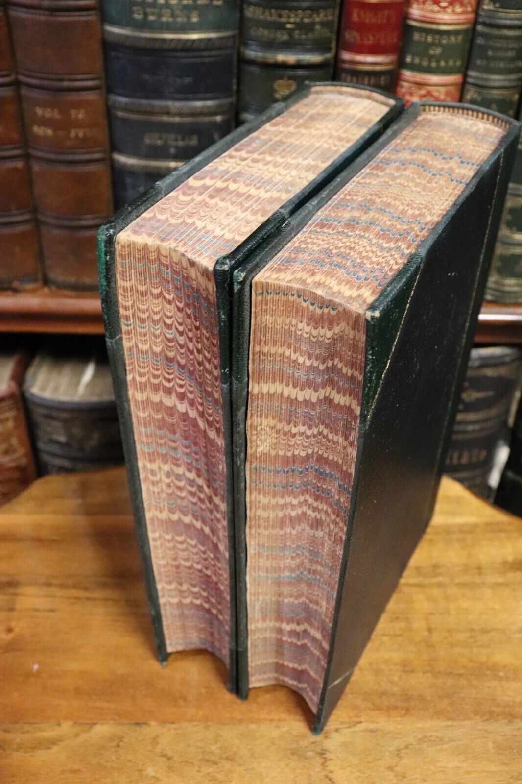 1874-75 2vol Chambers's Information For The People Antiquarian Book Set