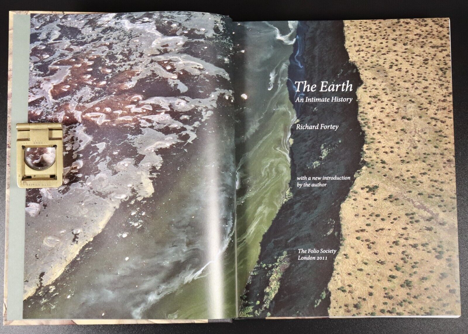 2011 The Earth An Intimate History Folio Society Natural History Book R. Fortey