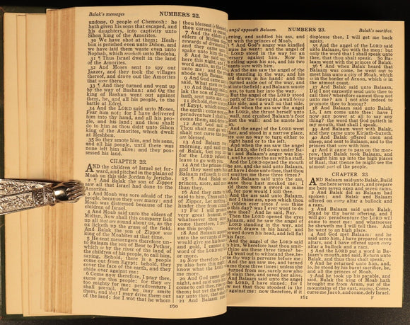 c1930 The Holy Bible With Old & New Testaments Antique Illustrated Bible