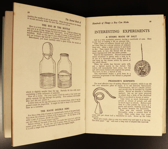 c1950 Hundreds Of Things A Boy Can Make British Childrens Hobby Book