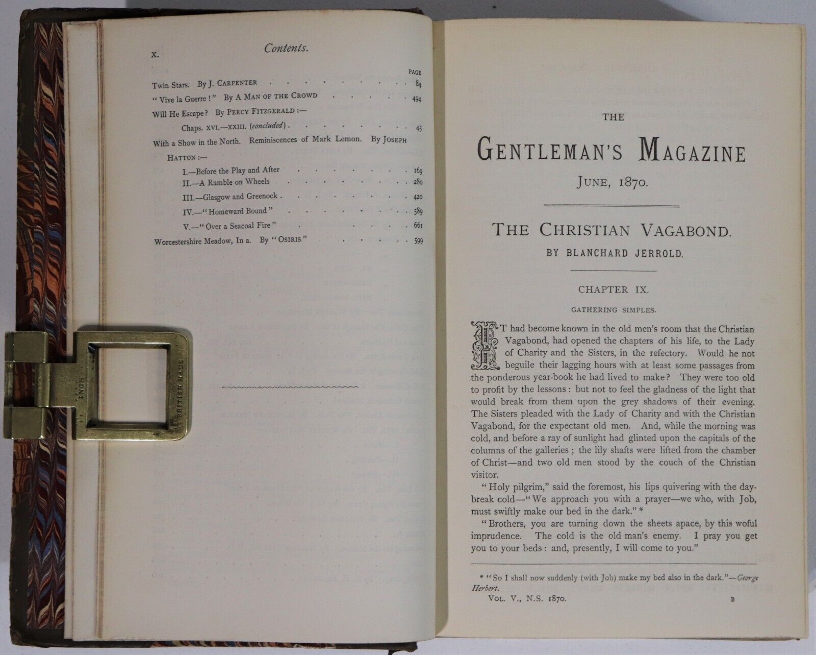 1869 3vol The Gentleman's Magazine Antique British History Reference Books