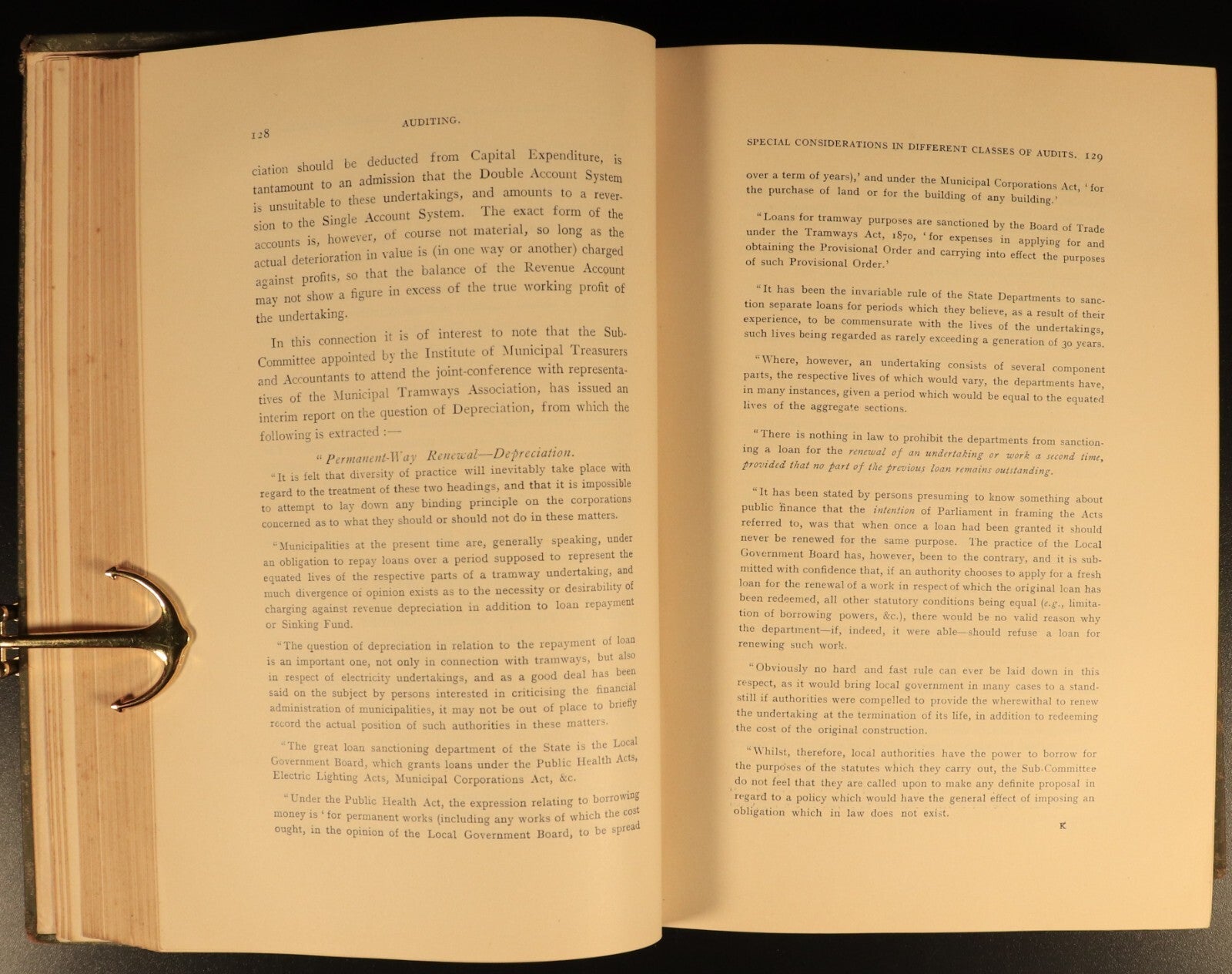 1912 Auditing Manual For Auditors by LR Dicksee Antique Financial Reference Book