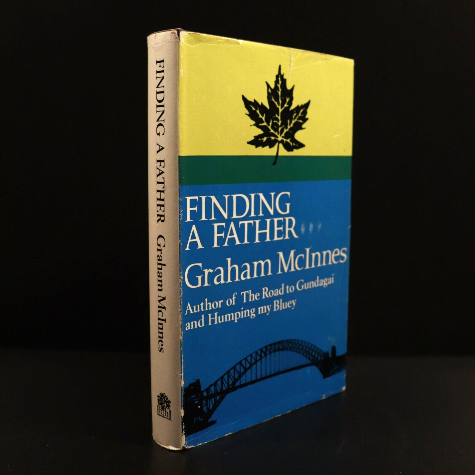 1967 Finding A Father by Graham McInnes Australian Biography History Book