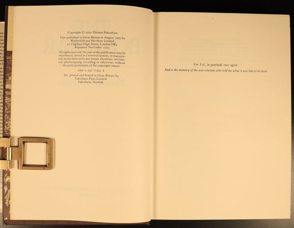 1979 The Boer War by Thomas Pakenham Illustrated Military History Book 1st Ed.