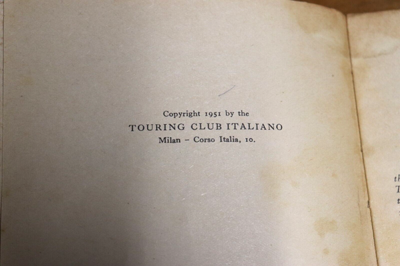1951 Seaside Resorts In Italy - Vintage Italian Travel & Tourist Guide Book
