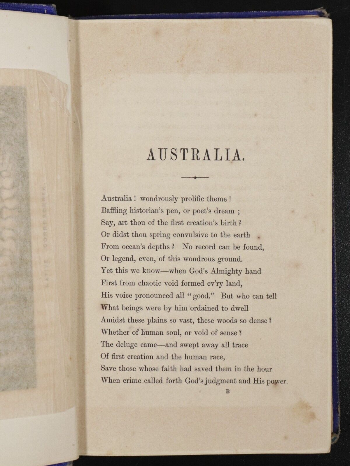 1863 Australia And Other Poems Mrs Staniforth Antiquarian Australian Poetry Book