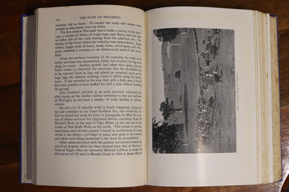 1934 The Path Of Progress: H Copeland Australian Local History Book Warragul