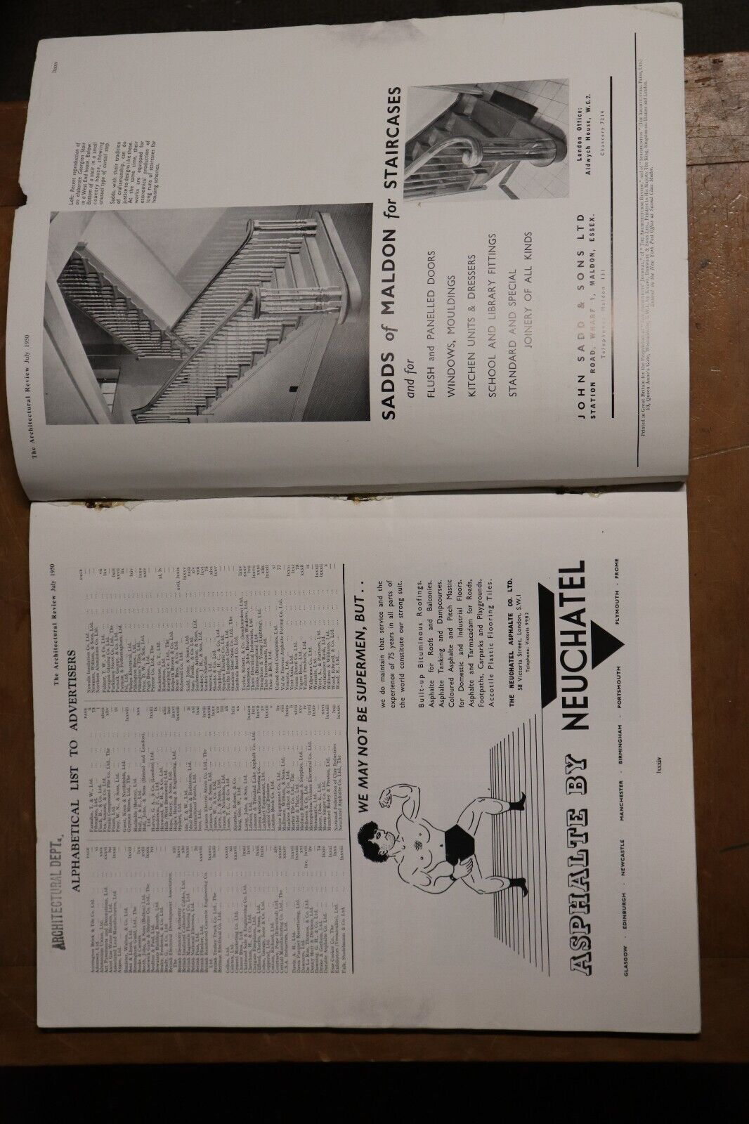 1950 The Architectural Review Magazine Number 643 Architect Reference Book