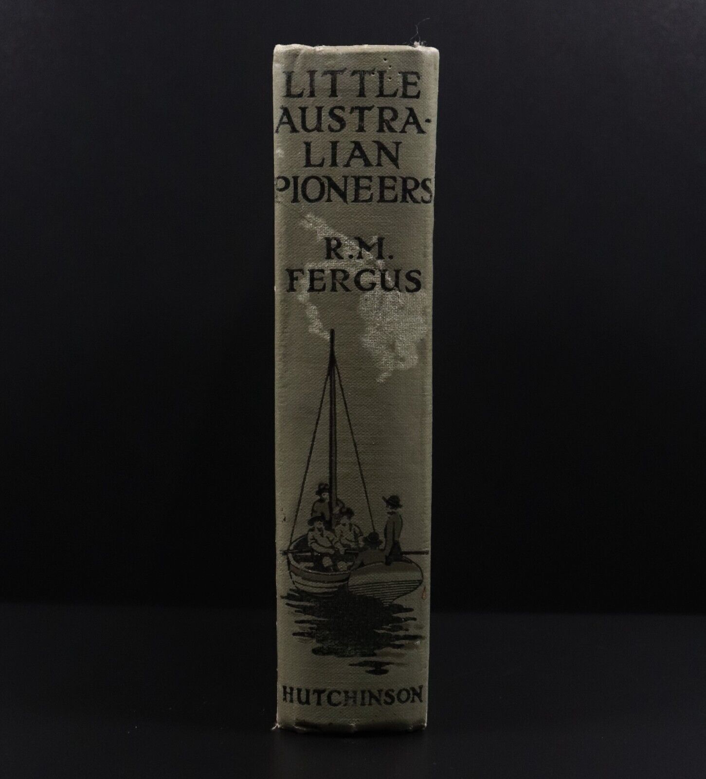c1928 Little Australian Pioneers by R.M. Fergus Antique Australian Fiction Book