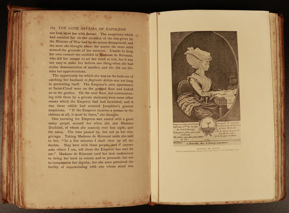 1909 Love Affairs Of Napoleon Antiquarian History Book John Lane The Bodley Head