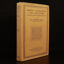 1926 German Colonization Past & Future by Dr Heinrich Schnee German History Book-1