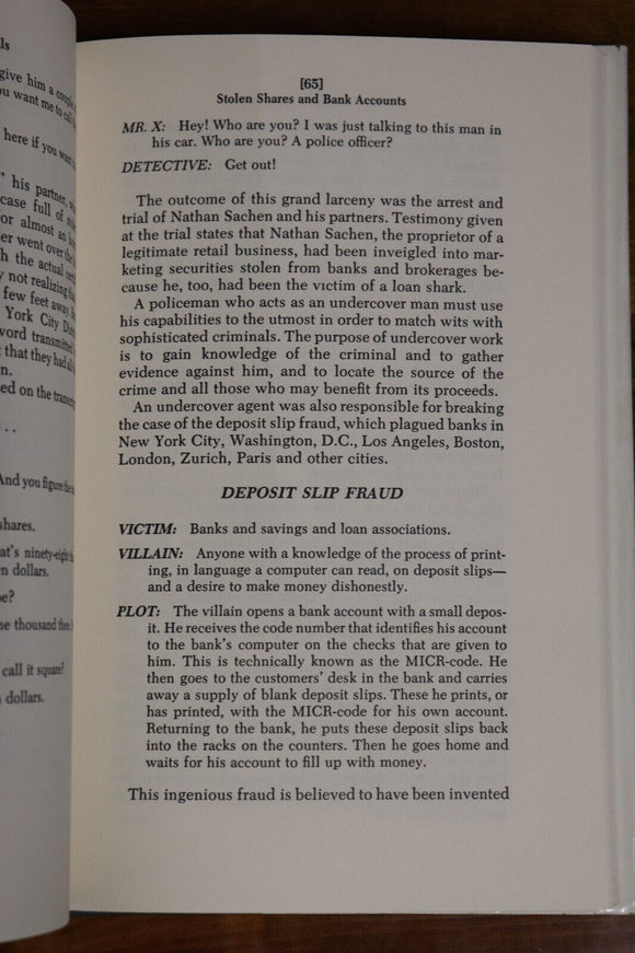 1975 The Electronic Criminals by Robert Farr 1st Edition Crime History Book