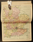 c1914 Nelson Universal Hand Atlas 240 Maps Antique Atlas Book With Index-9