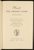 1963 Boswell: The Ominous Years 1774-1776 Vintage Scottish History Book-3