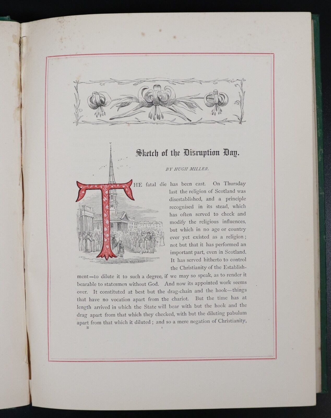 c1893 2vol Disruption Worthies Memorial Of 1843 Antique Scottish History Books