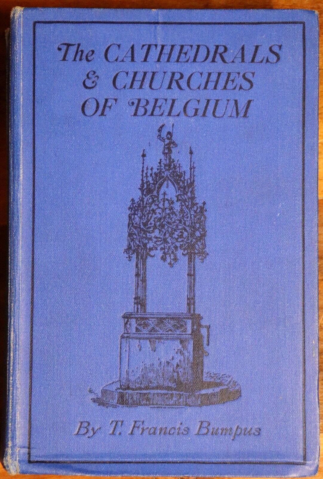 c1928 The Cathedrals & Churches Of Belgium European Architectural History Book - 0