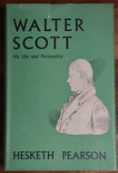 1954 Walter Scott: His Life & Personality by H Pearson Biography Book-6