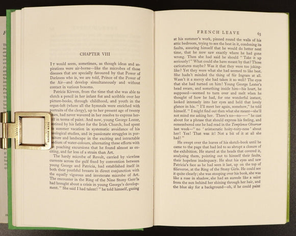 1973 French Leave by Somerville & Ross Vintage Irish Fiction Literature Book