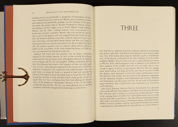 1970 Merchants & Masterpieces by Calvin Tomkins Metro Museum Art History Book