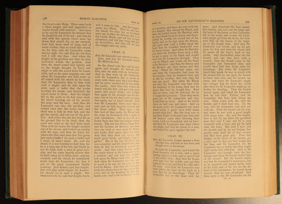 1928 Morte Darthur by Edward Strachey Antique British Fiction Book King Arthur