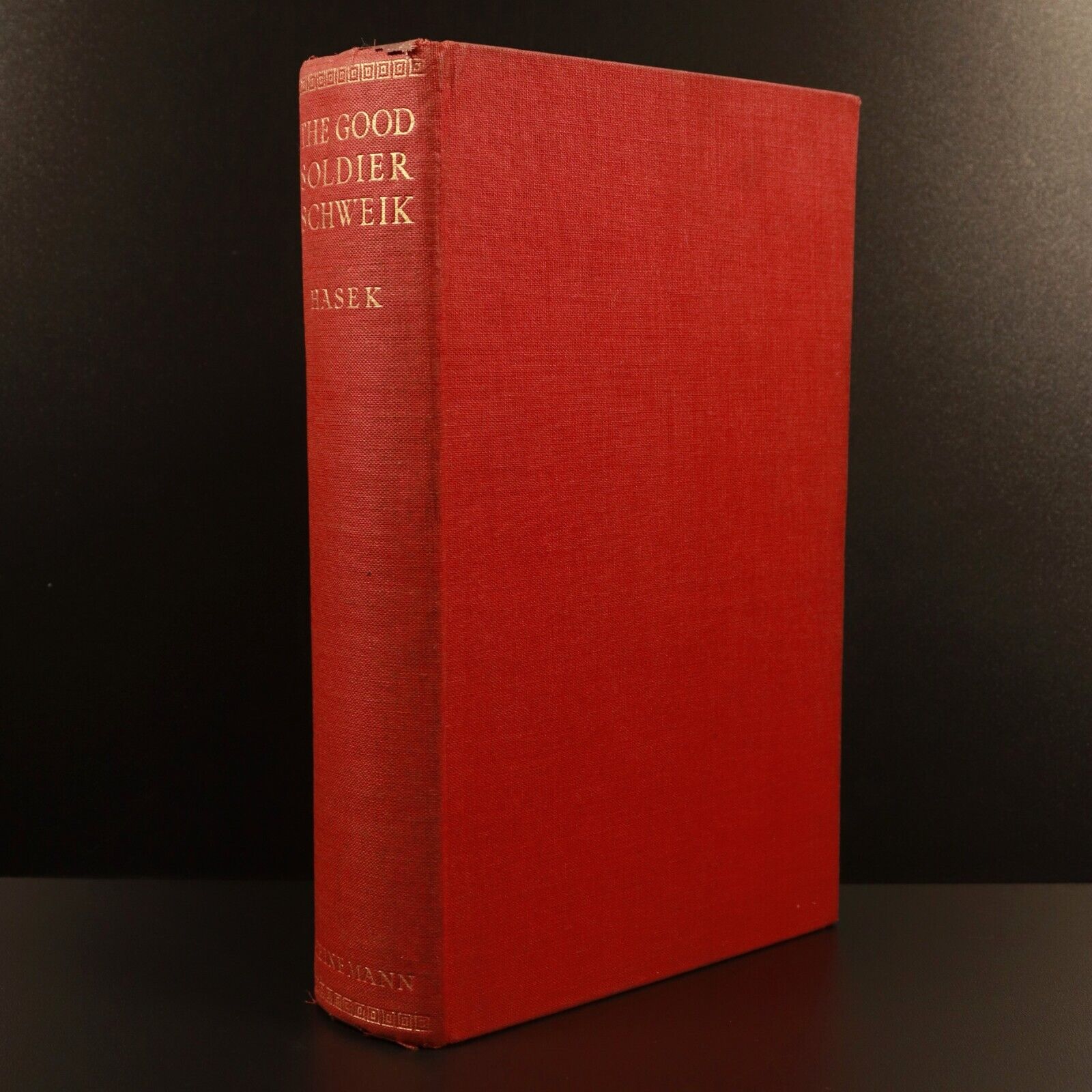 1930 The Good Soldier Schweik by J. Hasek Antique Military Fiction Book 1st Ed