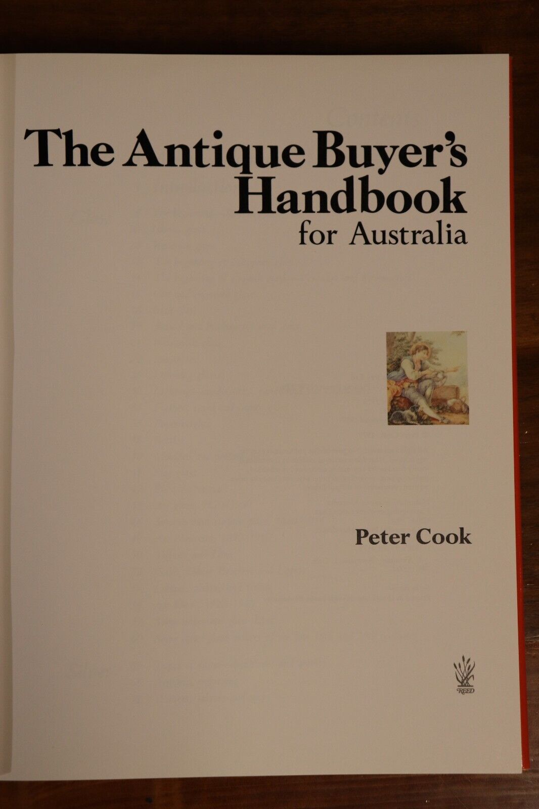 1987 The Antique Buyers Handbook For Australia Antique Collecting Book