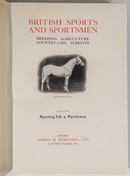 c1920 British Sports & Sportsmen - Agriculture Antique Sport History Book 1st Ed-4