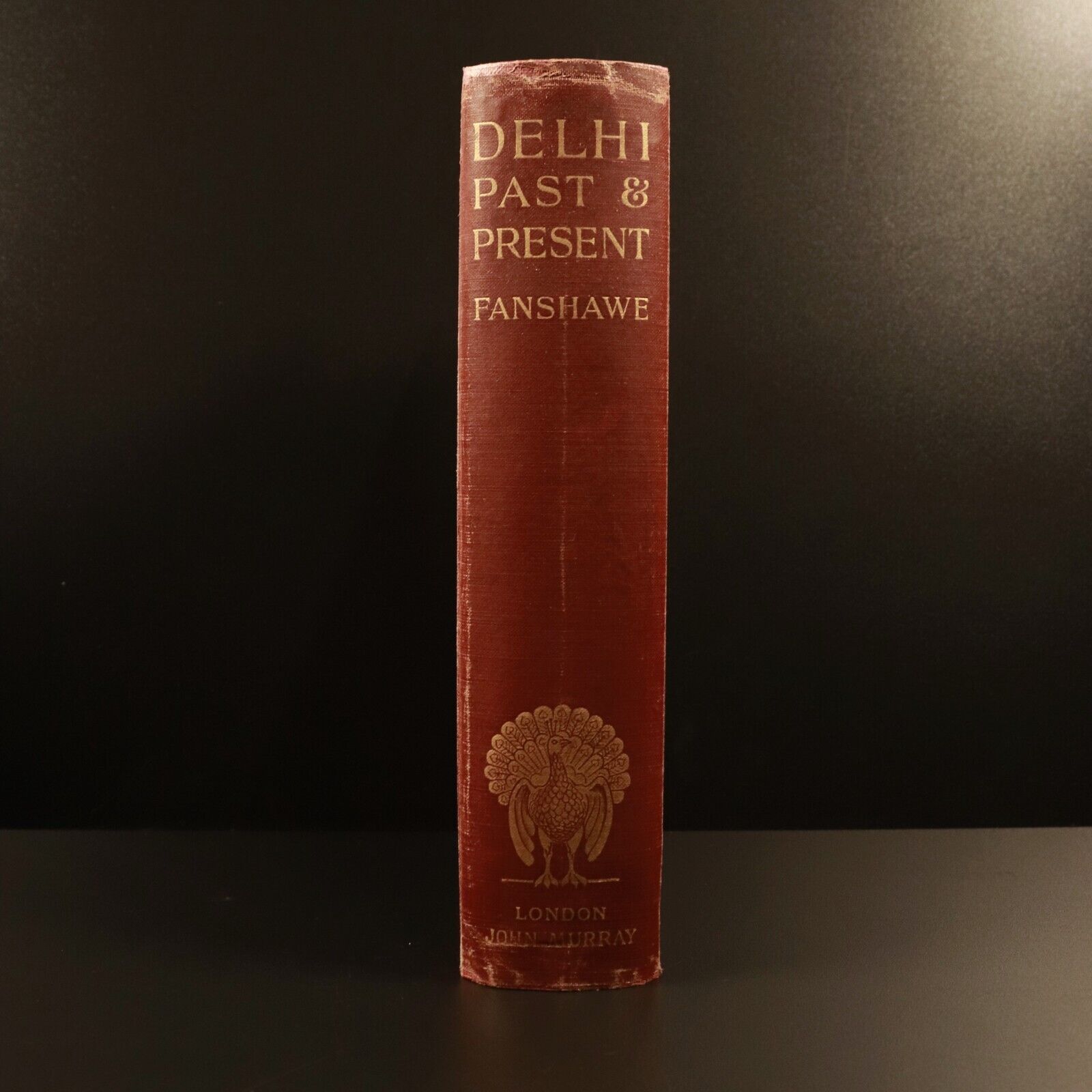 1902 Delhi Past And Present by H.C. Fanshawe Antique Book 1st Ed PROVENANCE Maps