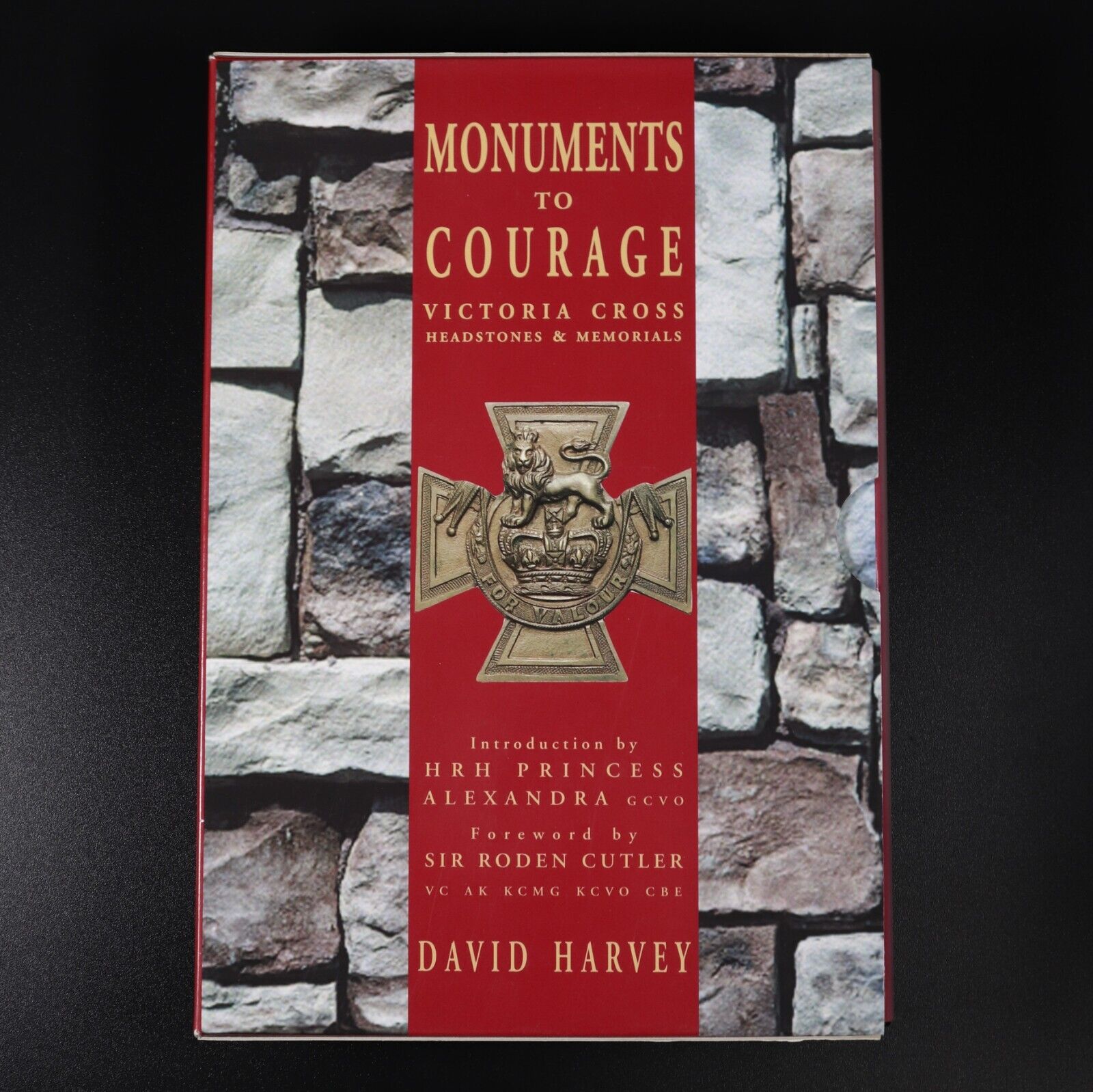 1999 2vol Monuments To Courage by D. Harvey Victoria Cross Military Books Signed