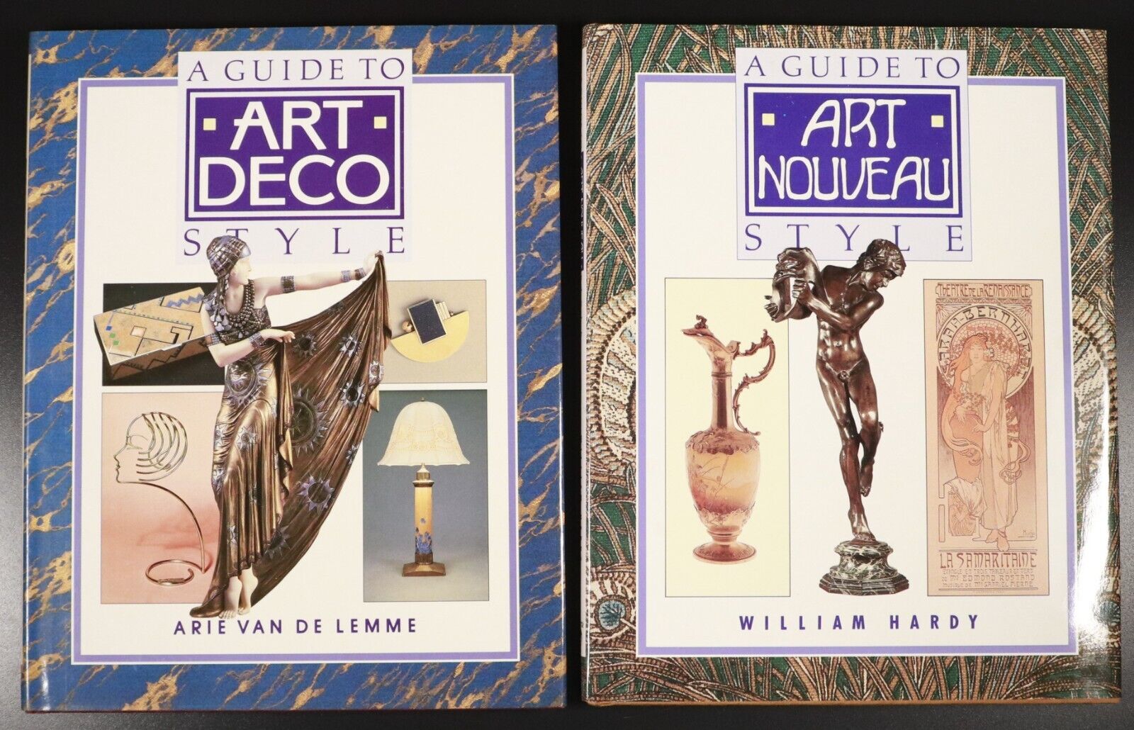 1986 2vol Decorative Style 1880 to 1940 Art Deco Nouveau Reference Book Set - 0