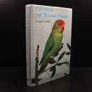 1979 Lovebirds & Related Parrots by George A. Smith Bird Reference Book Signed-1