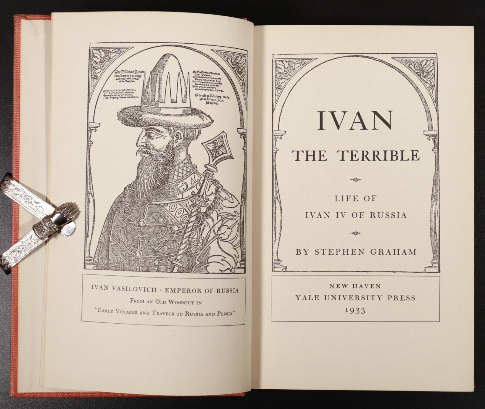 1934 Ivan The Terrible Life Of Ivan IV Of Russia Antique Russian History Book - 0