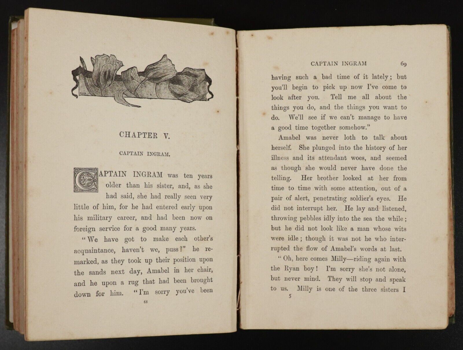 c1900 Sisters Of Silver Sands by E. Everett-Green Antique Fiction Book