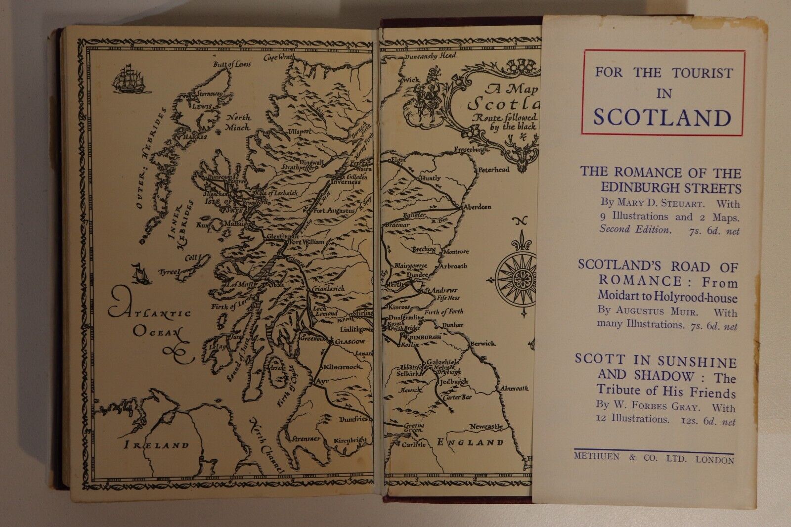 1933 In Search Of Scotland by HV Morton Antique British Travel Book