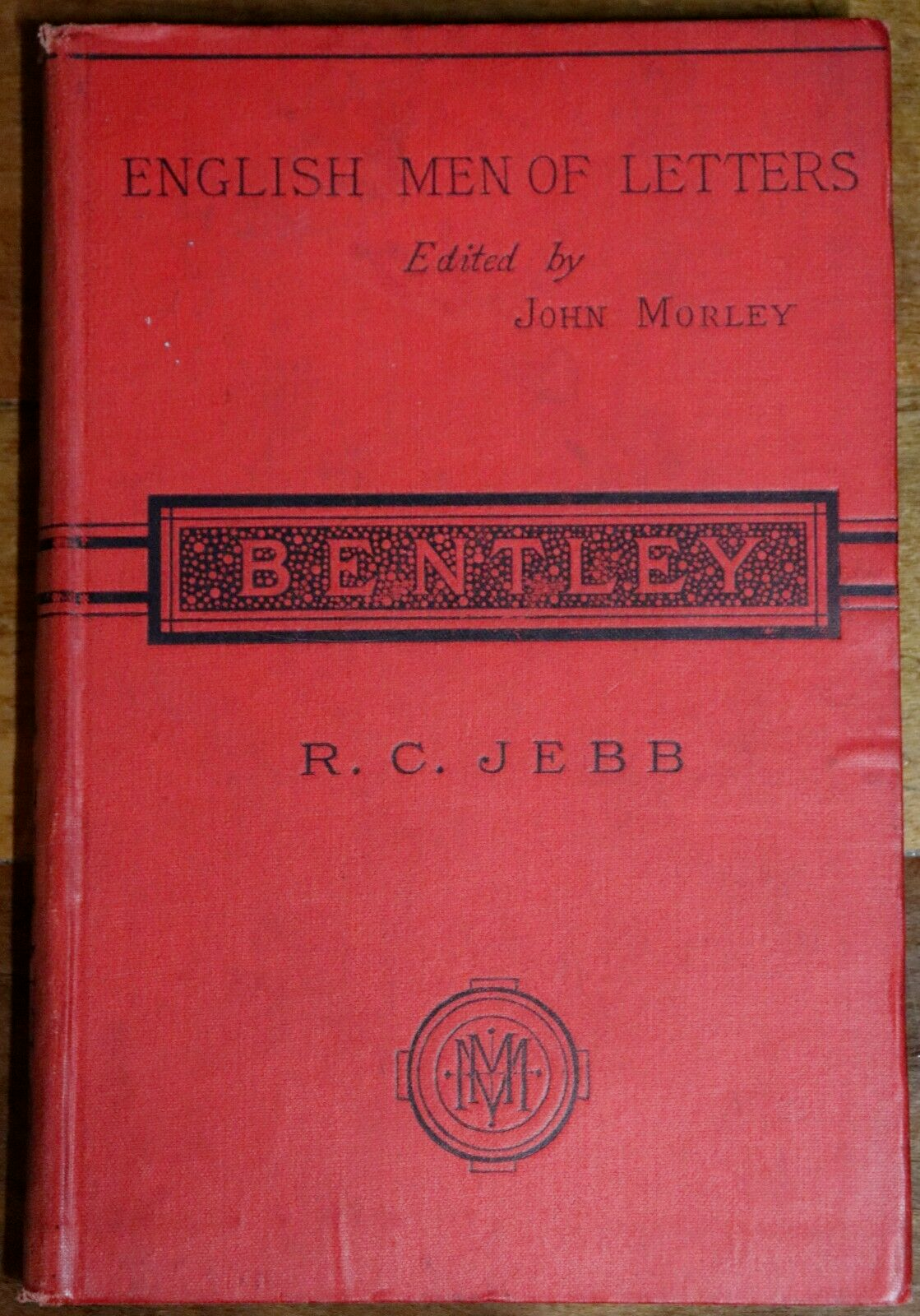 1882 English Men Of Letters: Richard Bentley Antique British History Book 1st Ed