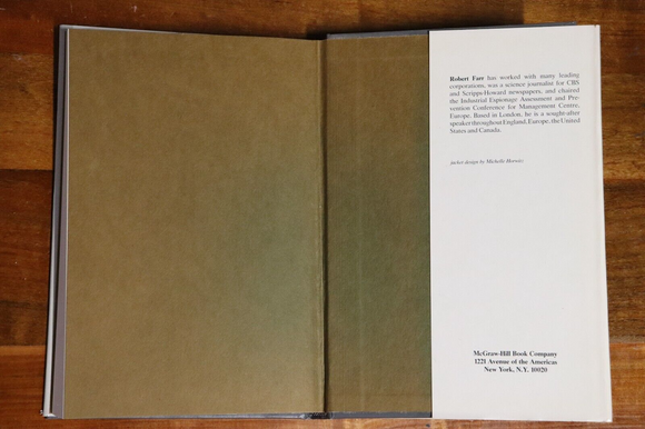 1975 The Electronic Criminals by Robert Farr 1st Edition Crime History Book