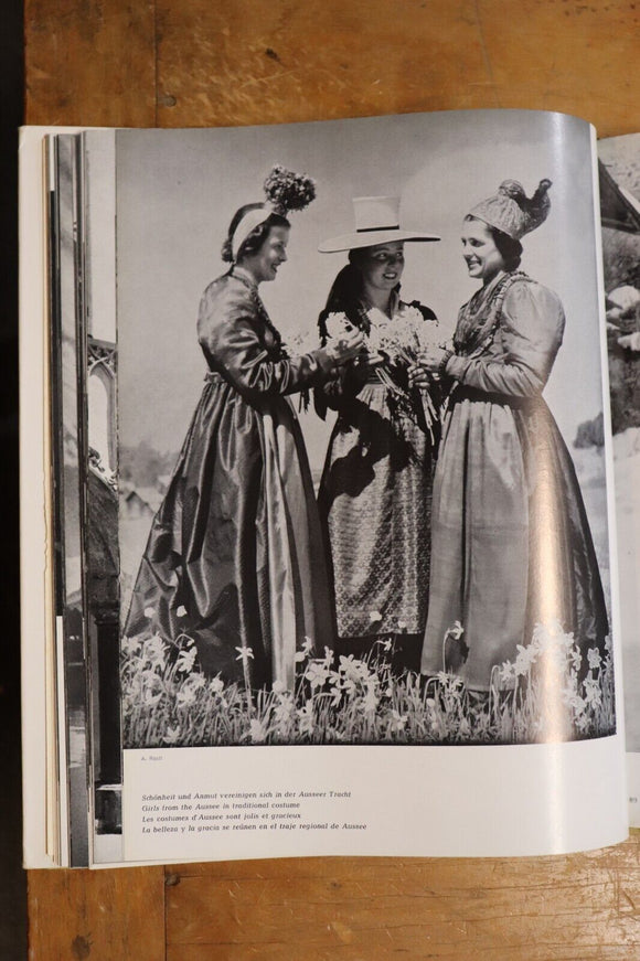 1965 Austria Her Scenery Her People & Her Culture by Karl Waggerl History Book