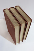 c1910 3vol History Of The Conquest Of Peru WH Prescott Antique History Book Set-2