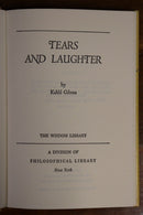 1949 Tears & Laughter by Kahlil Gibran Vintage Literature Philosophy Book-4