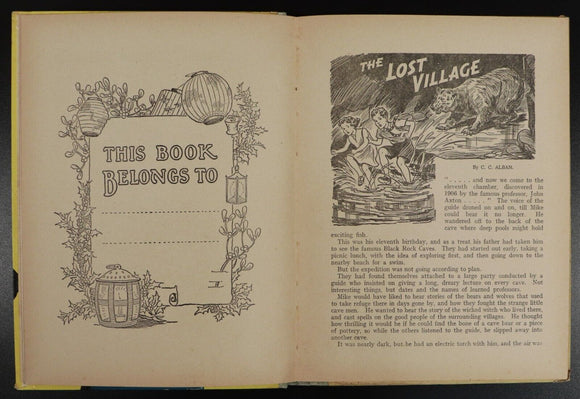 c1940 Our Boys Best Of All Antique Illustrated British Childrens Book