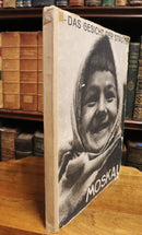 1928 Moskau - Das Gesicht des Städte Antique Russian Photo History Book-10