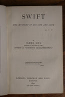 1891 Swift: The Mystery Of His Life & Love Irish Political Biography Book J. Hay-3