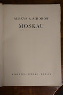 1928 Moskau - Das Gesicht des Städte Antique Russian Photo History Book-2