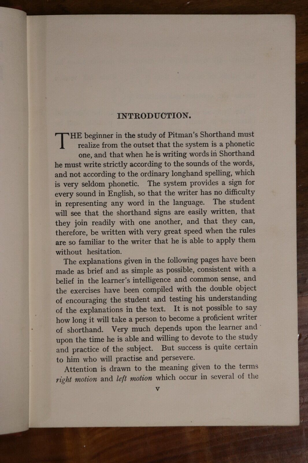 1915 Pitman's Shorthand Rapid Course Antique English Reference Book