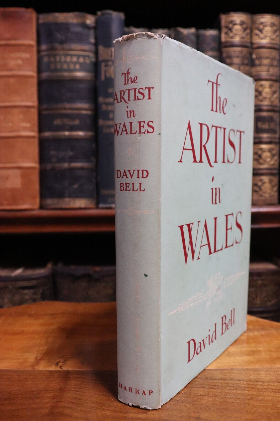 1957 The Artist In Wales by David Bell 1st Edition British Art History Book