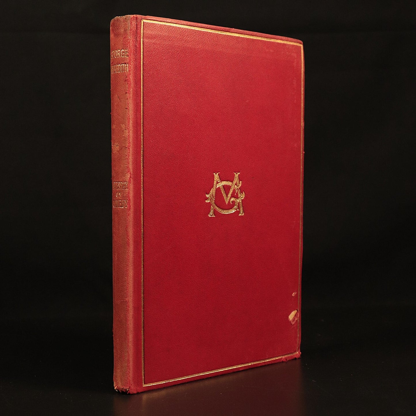 1910 An Essay On Comedy & Comic Spirit by George Meredith Antique Book