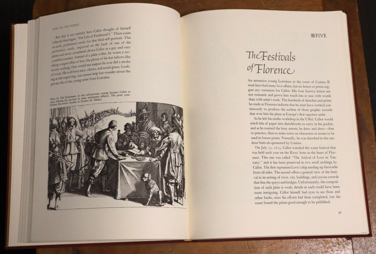 1969 Eyes On The World: The Story & Work of Jacques Callot Vintage Art ...
