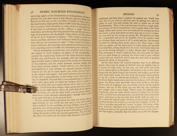 Model Railroad Engineering by David Marshall 1942 Antique Modelling Hobby Book