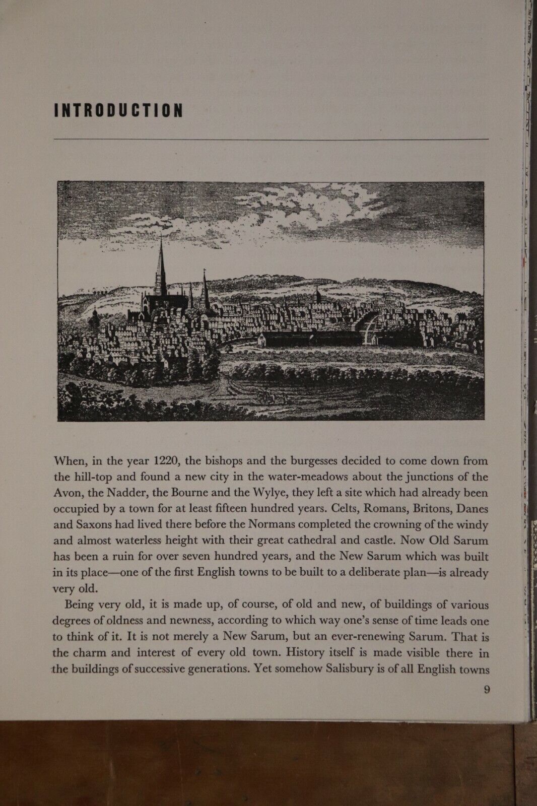 1949 Newer Sarum: A Plan For Salisbury Antique British Architecture Book