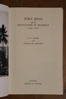 1960 Fort Jesus & The Portuguese In Mombasa History Book - 1st Edition-3